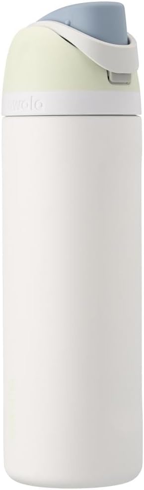 Freesip Insulated Stainless Steel Water Bottle with Straw, Bpa-Free Sports Water Bottle, Great for Travel, 24 Oz, off Road