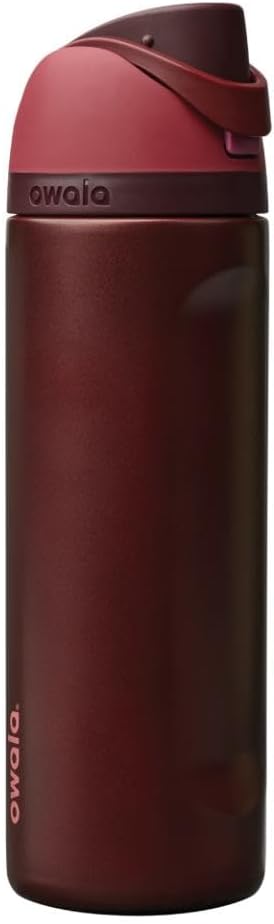 Freesip Insulated Stainless Steel Water Bottle with Straw, Bpa-Free Sports Water Bottle, Great for Travel, 24 Oz, off Road