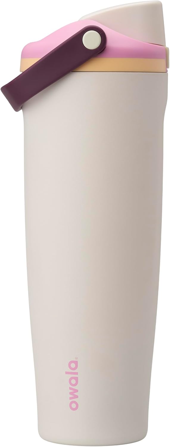 Owala FreeSip Sway 40oz Insulated Stainless Steel Water Bottle Leakproof