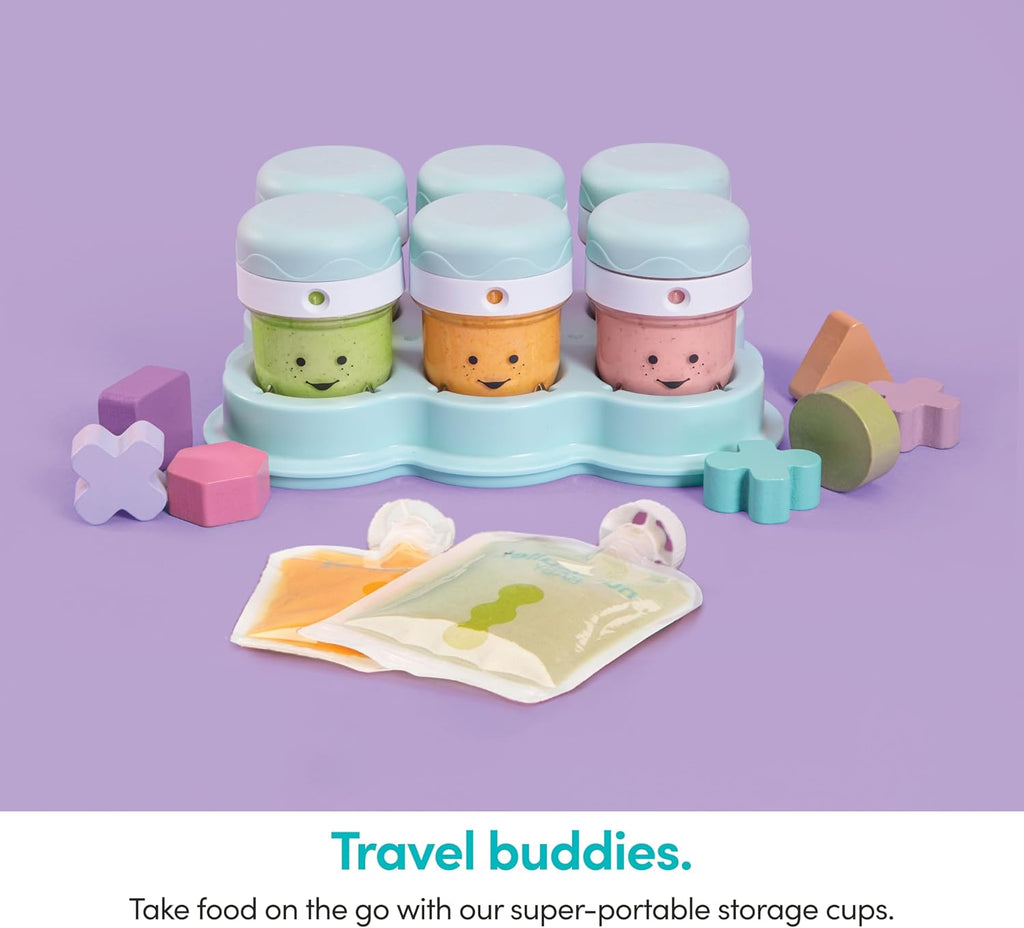 NutriBullet Baby Food Making System NBY50100 Complete 32oz Baby Food Prep Set