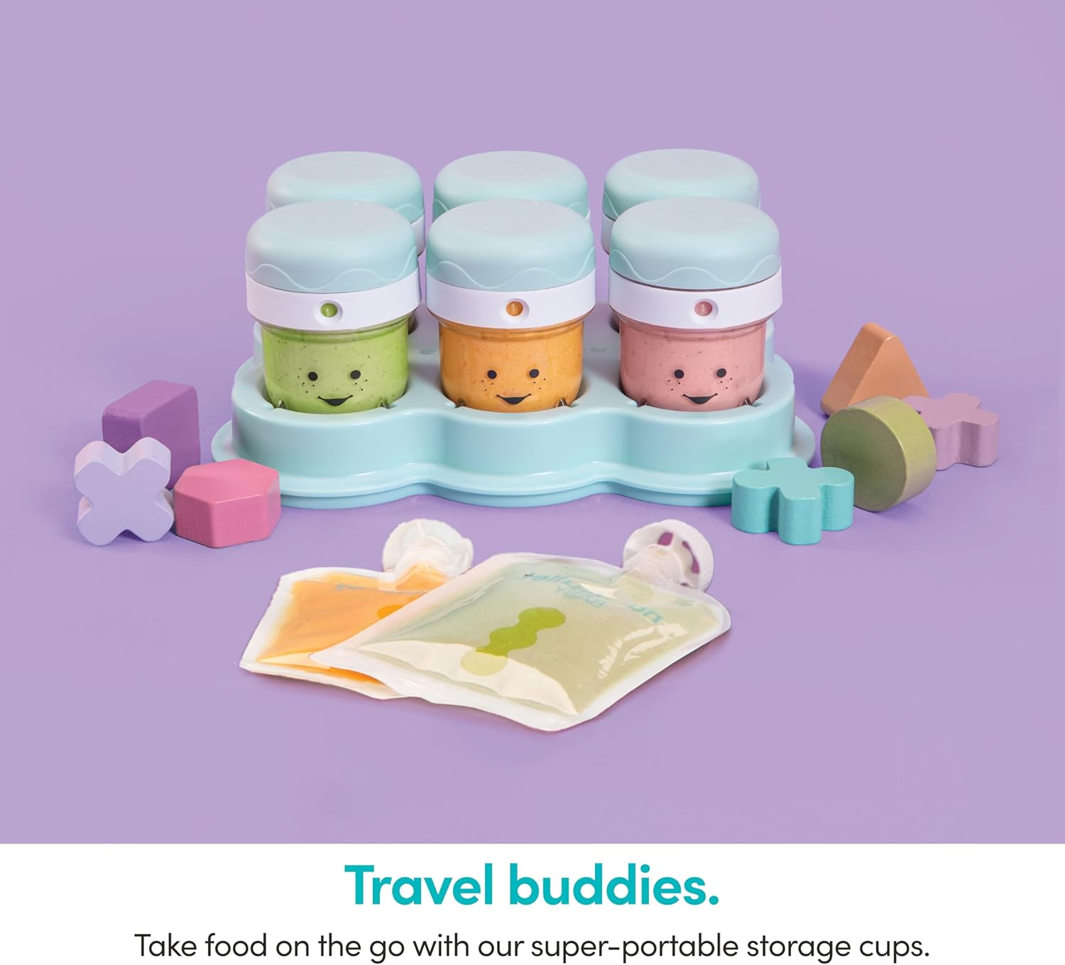 NutriBullet Baby Food Making System NBY50100 Complete 32oz Baby Food Prep Set