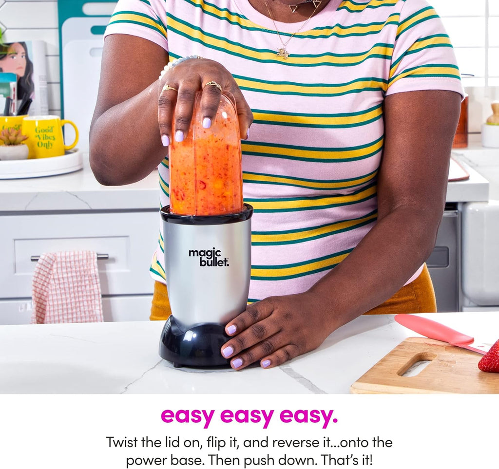 Blender, Small, Silver, 11 Piece Set